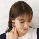 ピアス サージカルステンレス マーブルバイカラー | ピアス専門店HOMESLICEPRODUCTIONS | 詳細画像9 