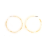 ホワイトマーブル | ピアス サージカルステンレス マーブルカラー | ピアス専門店HOMESLICEPRODUCTIONS