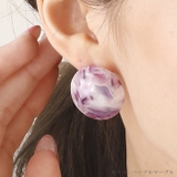 ピアス サージカルステンレス マーブルカラー | ピアス専門店HOMESLICEPRODUCTIONS | 詳細画像4 