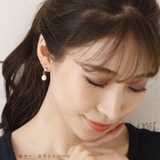 ピアス サージカルステンレス CZ&淡水パール 1ペア レディース 両耳用 | ピアス専門店HOMESLICEPRODUCTIONS | 詳細画像8