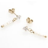 ピアス サージカルステンレス ジュエル＆ミニ淡水パール | ピアス専門店HOMESLICEPRODUCTIONS | 詳細画像6 