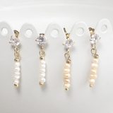 ピアス サージカルステンレス ジュエル＆ミニ淡水パール | ピアス専門店HOMESLICEPRODUCTIONS | 詳細画像3 