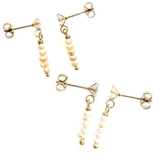 ピアス サージカルステンレス ジュエル＆ミニ淡水パール | ピアス専門店HOMESLICEPRODUCTIONS | 詳細画像1 