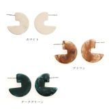 ピアス サージカルステンレス ユニークハーフサークル | ピアス専門店HOMESLICEPRODUCTIONS | 詳細画像2 