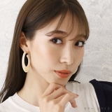 ピアス サージカルステンレス カッティングオーバル 1ペア レディース 両耳用 | ピアス専門店HOMESLICEPRODUCTIONS | 詳細画像8 