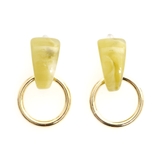 ティーグリーン | ピアス サージカルステンレス グラフィック×フープ 1ペア レディース 両耳用 | ピアス専門店HOMESLICEPRODUCTIONS