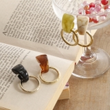 ピアス サージカルステンレス グラフィック×フープ 1ペア レディース 両耳用 | ピアス専門店HOMESLICEPRODUCTIONS | 詳細画像3 