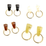 ピアス サージカルステンレス グラフィック×フープ 1ペア レディース 両耳用 | ピアス専門店HOMESLICEPRODUCTIONS | 詳細画像1 