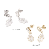 ピアス サージカルステンレス ジュエルリーフ 1ペア レディース 両耳用 | ピアス専門店HOMESLICEPRODUCTIONS | 詳細画像2 