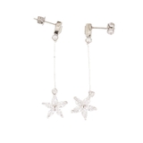 シルバー | ピアス サージカルステンレス レクタングルジュエル | ピアス専門店HOMESLICEPRODUCTIONS