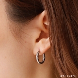 ピアス サージカルステンレス デザインフープ 1ペア レディース 両耳用 | ピアス専門店HOMESLICEPRODUCTIONS | 詳細画像4 