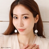 ピアス サージカルステンレス ウェーブスティック×ラウンドプレート＆フレーム | ピアス専門店HOMESLICEPRODUCTIONS | 詳細画像8 