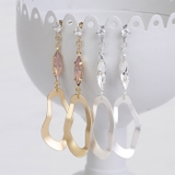 ピアス サージカルステンレス 変形サークルフレーム＆ジュエル | ピアス専門店HOMESLICEPRODUCTIONS | 詳細画像10 