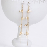 ピアス サージカルステンレス 淡水パール＆ビーズ×チェーン | ピアス専門店HOMESLICEPRODUCTIONS | 詳細画像7 