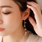 ピアス サージカルステンレス 淡水パール＆ビーズ×チェーン | ピアス専門店HOMESLICEPRODUCTIONS | 詳細画像9 