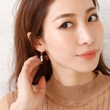 ピアス サージカルステンレス ジュエル＆淡水パール 1ペア レディース 両耳用 | ピアス専門店HOMESLICEPRODUCTIONS | 詳細画像8 