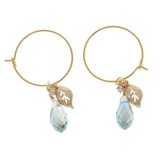 シャンパン | ピアス サージカルステンレス ジュエル＆リーフ | ピアス専門店HOMESLICEPRODUCTIONS