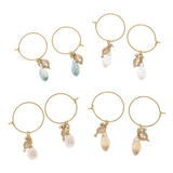 ピアス サージカルステンレス ジュエル＆リーフ | ピアス専門店HOMESLICEPRODUCTIONS | 詳細画像1 