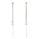 ゴールド | ピアス サージカルステンレス スティック×淡水パール | ピアス専門店HOMESLICEPRODUCTIONS