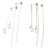 ピアス サージカルステンレス スティック×淡水パール | ピアス専門店HOMESLICEPRODUCTIONS | 詳細画像1 