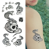 タトゥーシール スカル＆コブラ2 【Halloween | ピアス専門店HOMESLICEPRODUCTIONS | 詳細画像1 