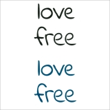 タトゥーシール 2枚セット lovefree【タトゥーシール | ピアス専門店HOMESLICEPRODUCTIONS | 詳細画像2