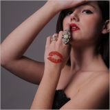 タトゥーシール 2枚セット キスマークリップ唇 | ピアス専門店HOMESLICEPRODUCTIONS | 詳細画像3