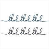 タトゥーシール 2枚セット ピンストライプスムースデザイン | ピアス専門店HOMESLICEPRODUCTIONS | 詳細画像2