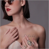 タトゥーシール 2枚セット ピンストライプスムースデザイン | ピアス専門店HOMESLICEPRODUCTIONS | 詳細画像3