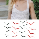 タトゥーシール 2枚セット カモメ鳥動物アニマル | ピアス専門店HOMESLICEPRODUCTIONS | 詳細画像1