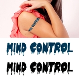 タトゥーシール 2枚セット MINDCONTROL【タトゥーシール | ピアス専門店HOMESLICEPRODUCTIONS | 詳細画像1