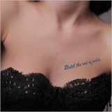 タトゥーシール 2枚セット until | ピアス専門店HOMESLICEPRODUCTIONS | 詳細画像3