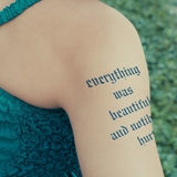 タトゥーシール 2枚セット everything | ピアス専門店HOMESLICEPRODUCTIONS | 詳細画像3