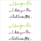 タトゥーシール 2枚セット love | ピアス専門店HOMESLICEPRODUCTIONS | 詳細画像2