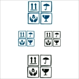 タトゥーシール 2枚セット アテンションマーク | ピアス専門店HOMESLICEPRODUCTIONS | 詳細画像2