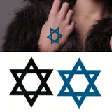 タトゥーシール 2枚セット ヘキサグラム | ピアス専門店HOMESLICEPRODUCTIONS | 詳細画像1