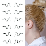 タトゥーシール バブルスネークへび手書き蛇ヘビ | ピアス専門店HOMESLICEPRODUCTIONS | 詳細画像1