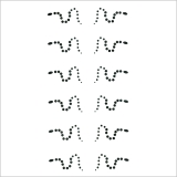 タトゥーシール バブルスネークへび手書き蛇ヘビ | ピアス専門店HOMESLICEPRODUCTIONS | 詳細画像2