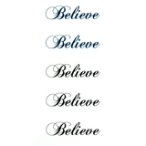 タトゥーシール 2枚セットBelieve【ボディーシール TATTOO | ピアス専門店HOMESLICEPRODUCTIONS | 詳細画像2