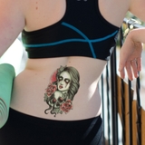 タトゥーシールデッドドールスカル | ピアス専門店HOMESLICEPRODUCTIONS | 詳細画像2