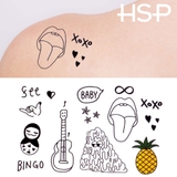 タトゥーシール バラエティデザイン 6 | ピアス専門店HOMESLICEPRODUCTIONS | 詳細画像1