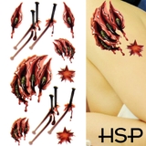 タトゥーシール 傷シール 爪痕&釘 | ピアス専門店HOMESLICEPRODUCTIONS | 詳細画像1