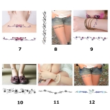 48種類から選べる タトゥーシール 細身 | ピアス専門店HOMESLICEPRODUCTIONS | 詳細画像3