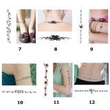 48種類から選べる タトゥーシール 細身 | ピアス専門店HOMESLICEPRODUCTIONS | 詳細画像6