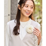 アイボリー | コサージュ ネックレス アクセサリー | Honeys