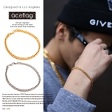 ブレスレット≪SKINNY BOXCURBED CHAIN | 本格派大人のB系 | 詳細画像3