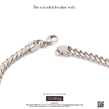 ブレスレット≪SKINNY BOXCURBED CHAIN | 本格派大人のB系 | 詳細画像8