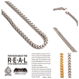 ブレスレット≪SKINNY BOXCURBED CHAIN | 本格派大人のB系 | 詳細画像9