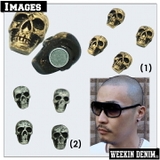 マグネットピアスACE FLAG B系初ゴージャススカル | 本格派大人のB系  | 詳細画像2 