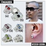 マグネットピアスACE FLAG B系初ゴージャススカル | 本格派大人のB系  | 詳細画像3 